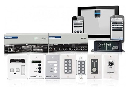 symetrix interfaces - Symetrix est le spécialiste de la gestion des signaux audio et des réseaux audio. Symetrix propose des systèmes de routage et de traitement audio programmables et évolutifs et est le premier fabricant de DSP (processeurs de signaux numériques).