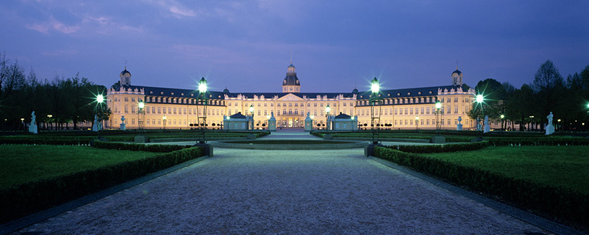 With its 300,000 inhabitants, Karlsruhe is the second largest city in the economically strong state of Baden-Württemberg. Situated in the middle of the Upper Rhine, Karlsruhe is the seat of the Federal Court of Justice and the Federal Attorney General, which has earned the city the nickname "Residence of the Law”, among other things. Karlsruhe is also the venue for numerous trade fairs and congresses. The congress center, located in the middle of the city center with an area of more than 20,000 square meters, is considered one of the largest congress centers in Germany. Karlsruhe's importance in the field of communications and information technology is also reflected in the Center for Art and Media (ZKM).