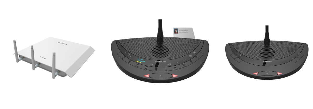 Buy wireless conference systems: Buy Televic confidea g3 wireless