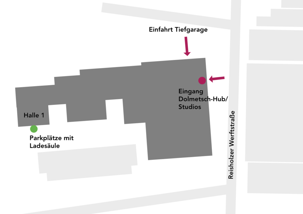 Site plan PCS Dolmetsch-Hub Düsseldorf
