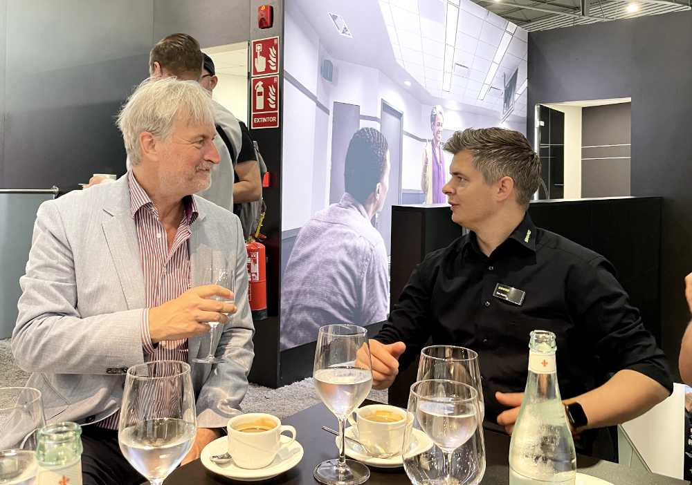 Jörg Peschka, PCS, in conversation with Tim Lubrant from Shure